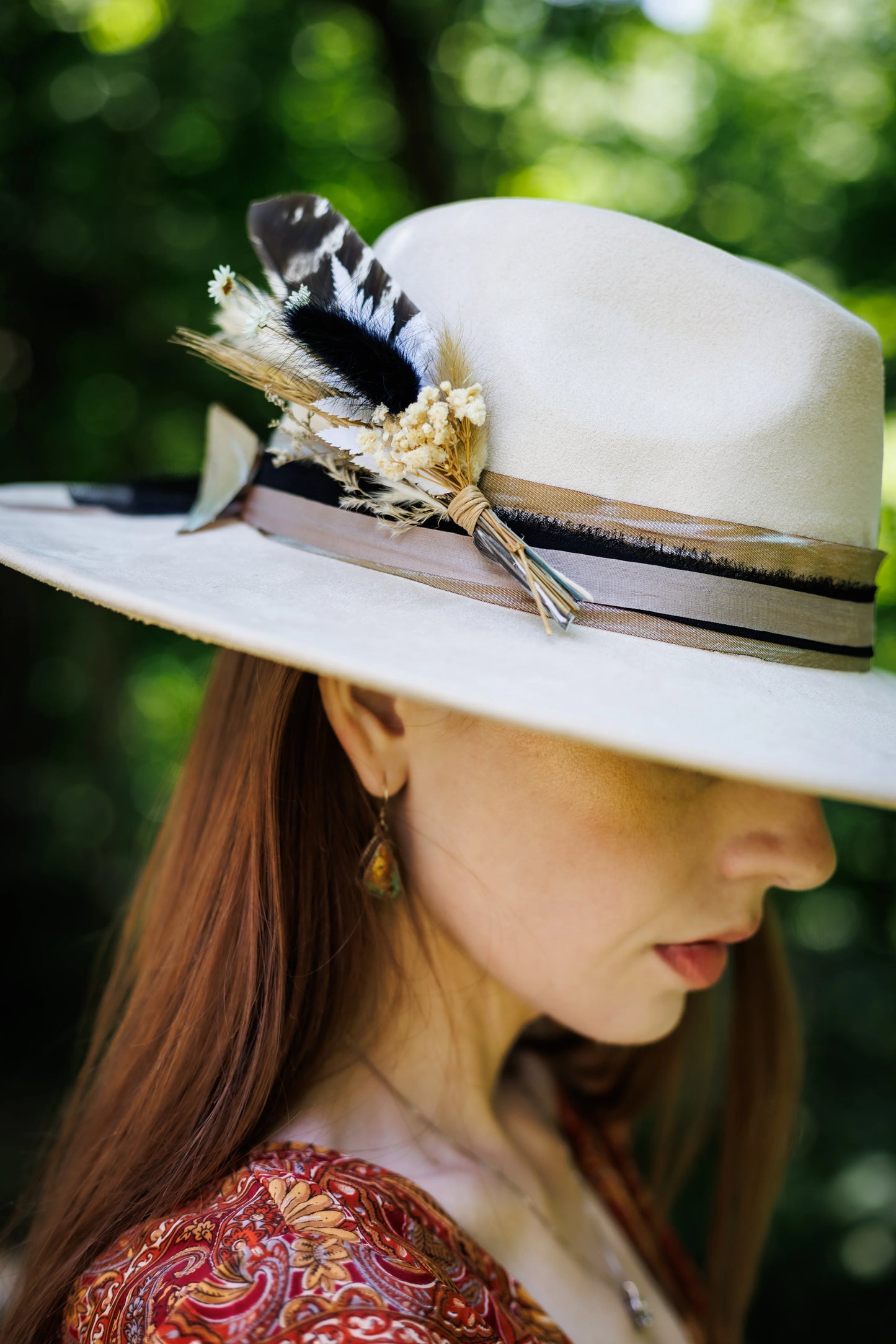 FLORAL FLAIR FOR EVERY BRIM..HANDMADE