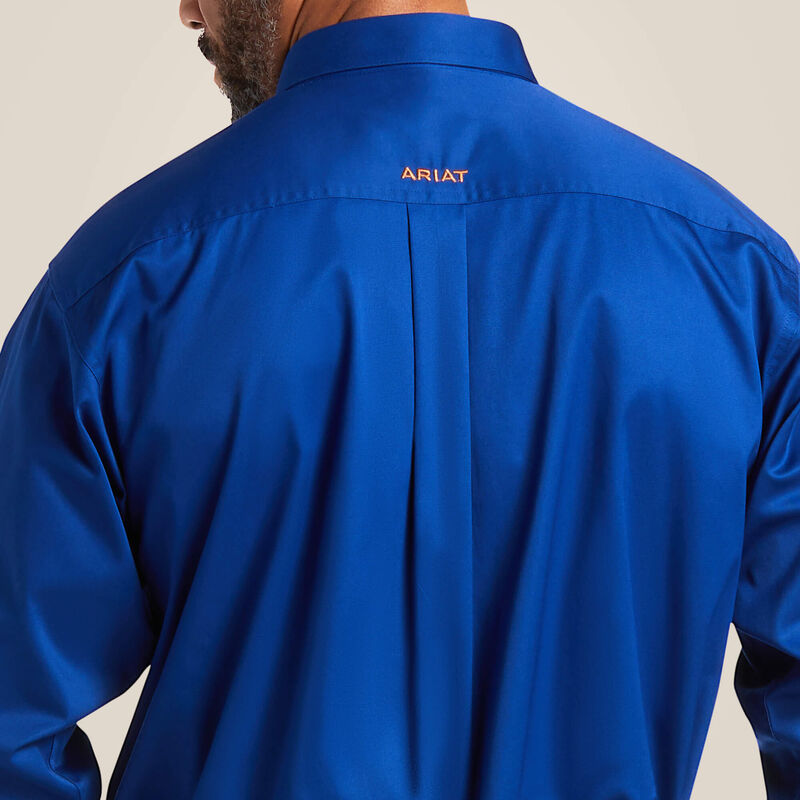 Ariat  Solid Twill Classic Fit Shirt ULTRAMARINE