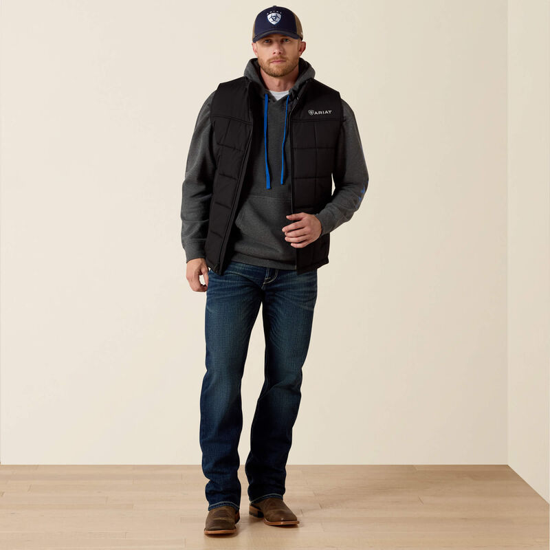 Ariat  mens  Crius Insulated Vest black