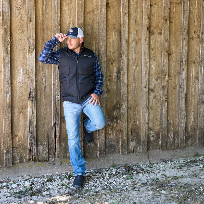 Ariat  mens  Crius Insulated Vest black