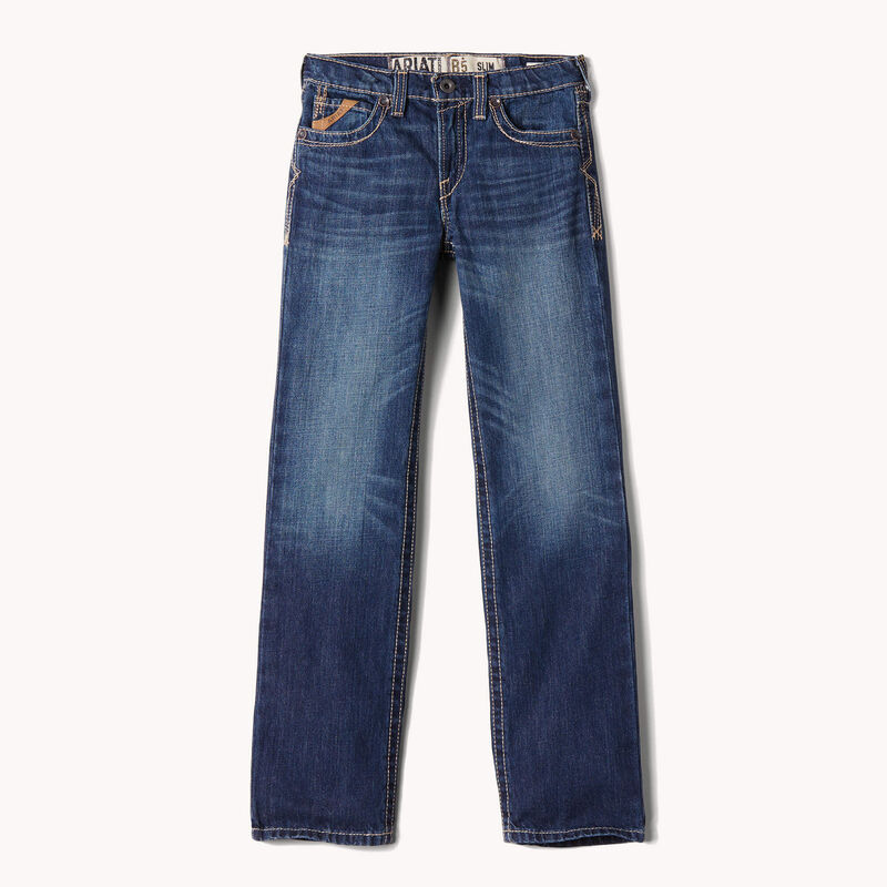 ARIAT JEAN KIDS B5 SLIM BOUNDARY B5 STACKABLE STRAIGHT LEG 10018338