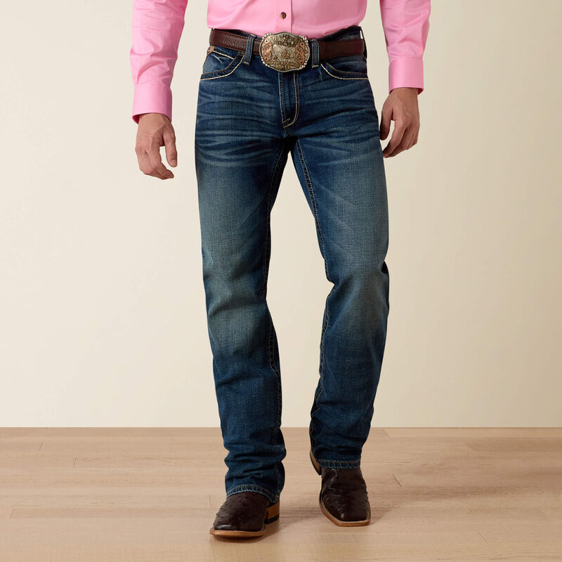 ARIAT MENS M4 LOW RISE RELAXED  BOOT CUT JEAN GULCH 10023455