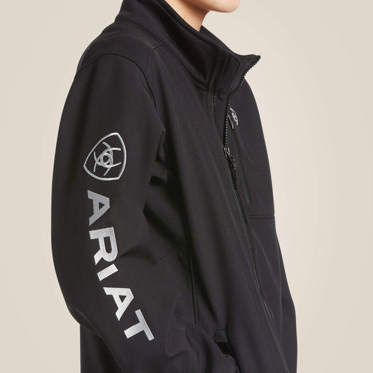 ARIAT Logo 2.0 Softshell Jacket Black/Silver