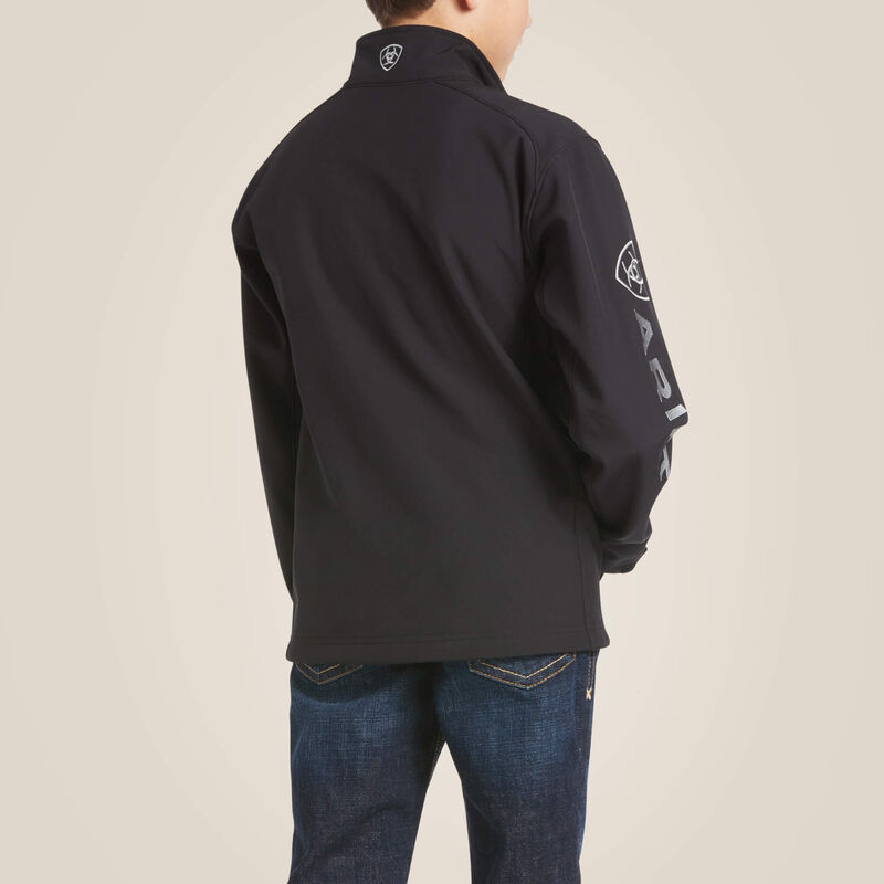 ARIAT Logo 2.0 Softshell Jacket Black/Silver