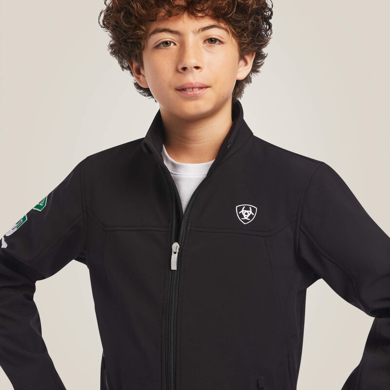 ARIAT YOUTH NEW TEAM SOFTSHELL MEXICO JACKET