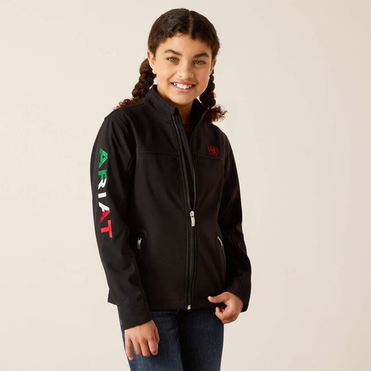 ARIAT YOUTH NEW TEAM SOFTSHELL JACKET