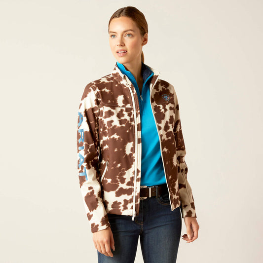 ARIAT WOMENS  NEW TEAM SFTSHELL JACKET PONY