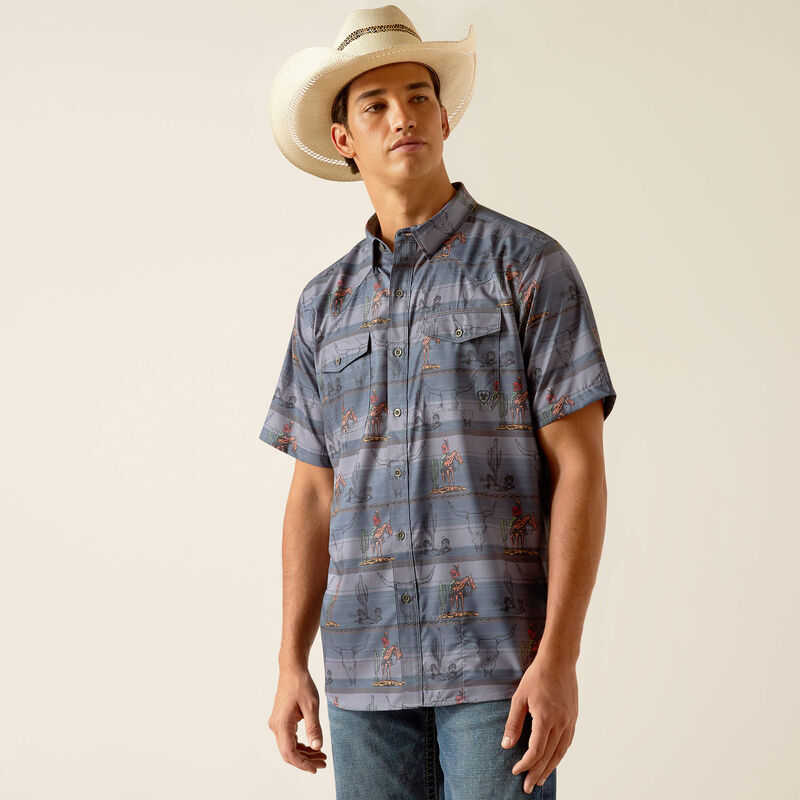 VentTEK Western Fitted Shirt