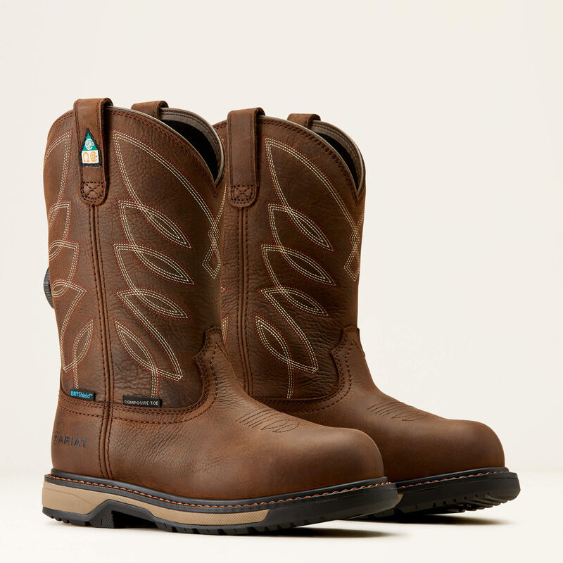 Riveter Pull-On BOA CSA Waterproof Composite Toe Work Boot