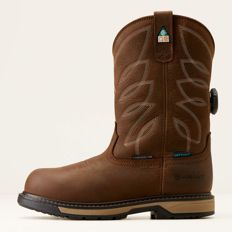 Riveter Pull-On BOA CSA Waterproof Composite Toe Work Boot