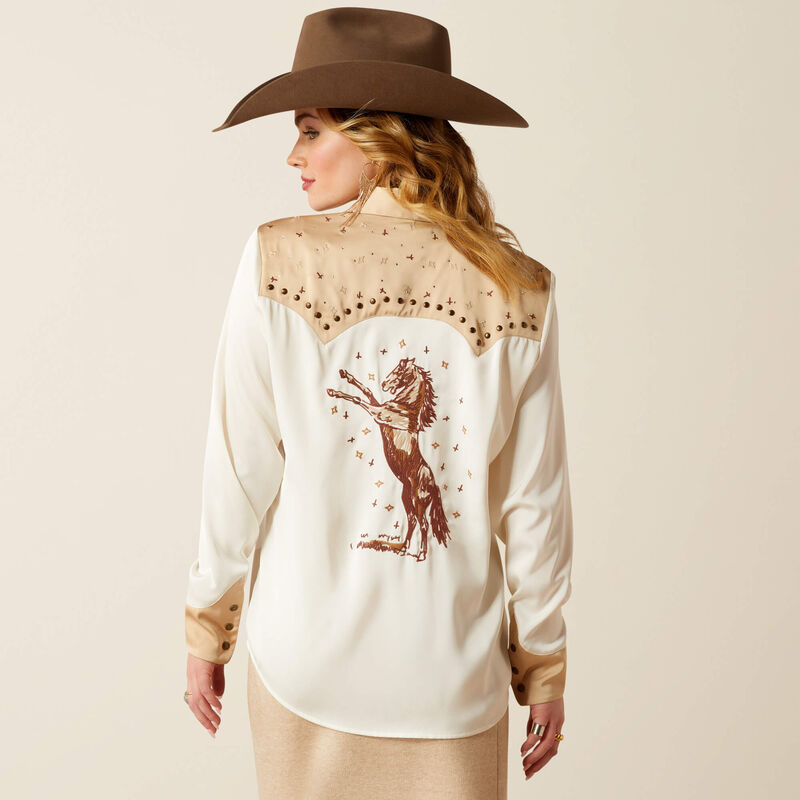 ARIAT Women's Wildhorse Long Sleeve Shirt