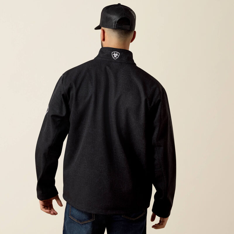 ARIAT MENS LOGO SOFTSHELL JACKET