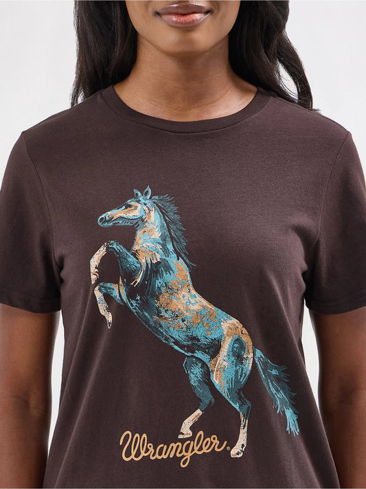 WRANGLER Women's Dreamy Horse Tee