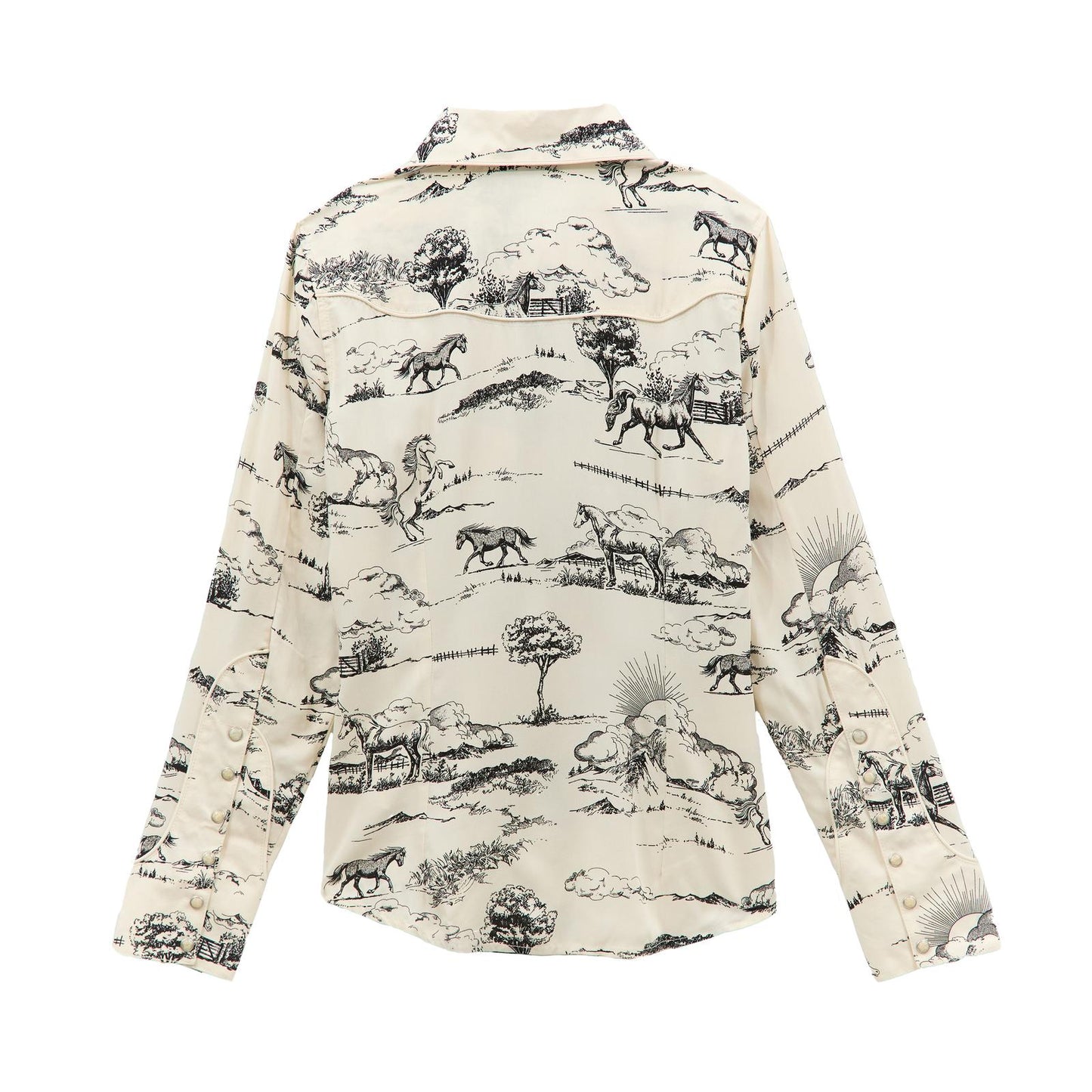 Women Wrangler® X Lainey Landscape Western Shirt Landscape -