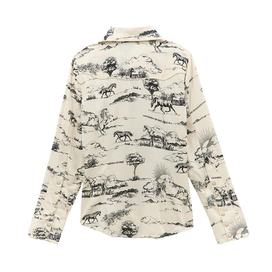 Women Wrangler® X Lainey Landscape Western Shirt Landscape -
