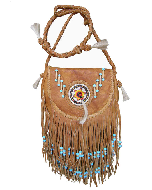 Kobler Inc Leather Women's Crossbody Rosette Bag