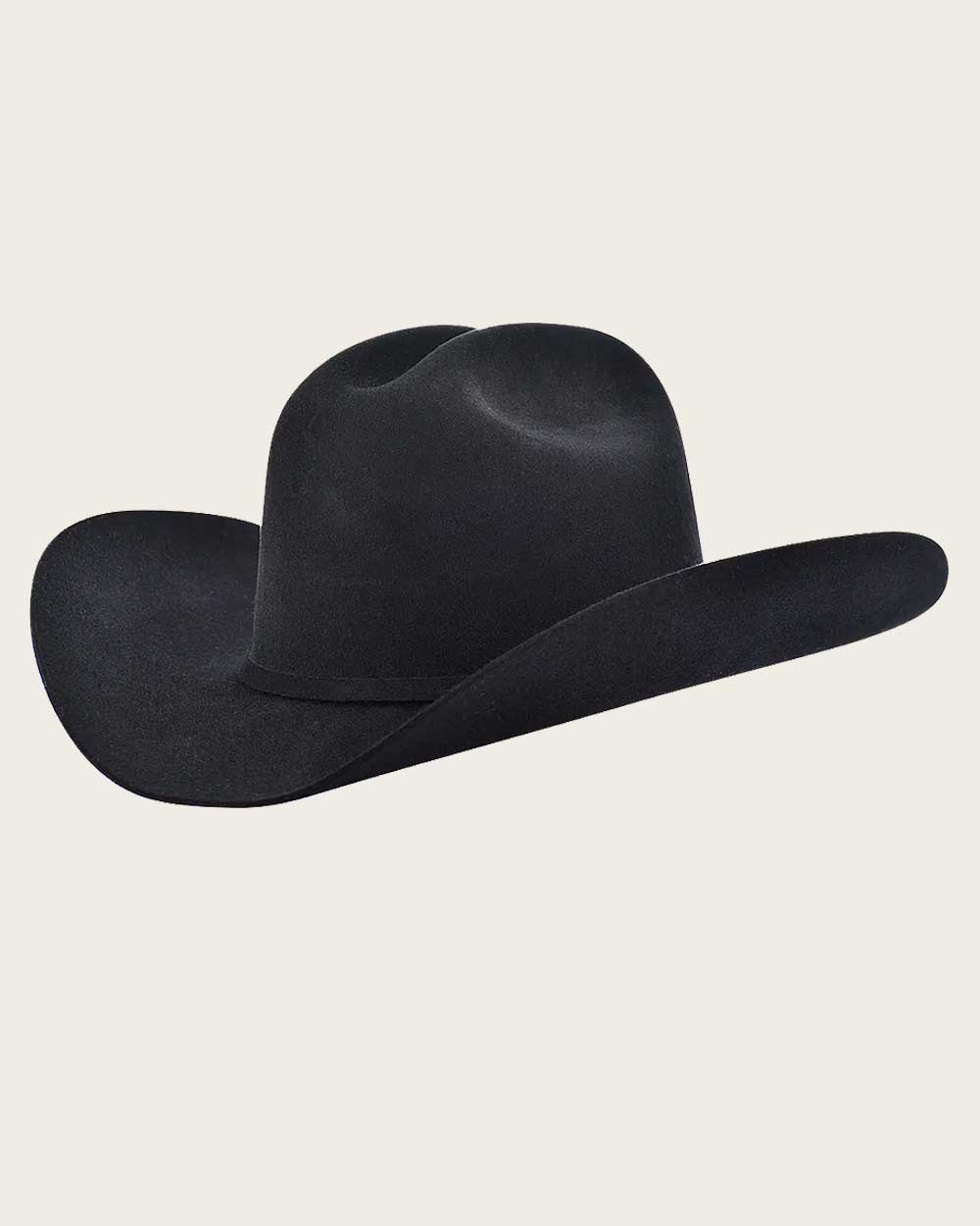Cuadra 6x Fur Felt Hat Cayman Regular Crown Black