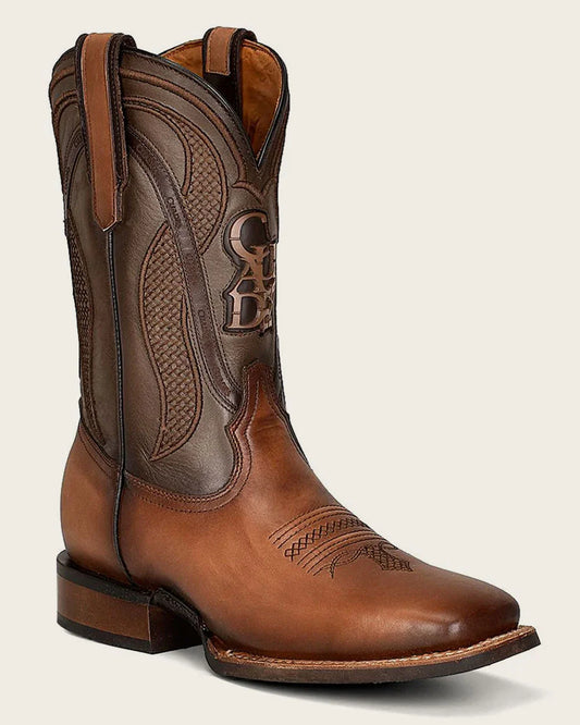 CUADRA  MENS  RODEO COWBOY HONEY BROWN LEATHER CU656