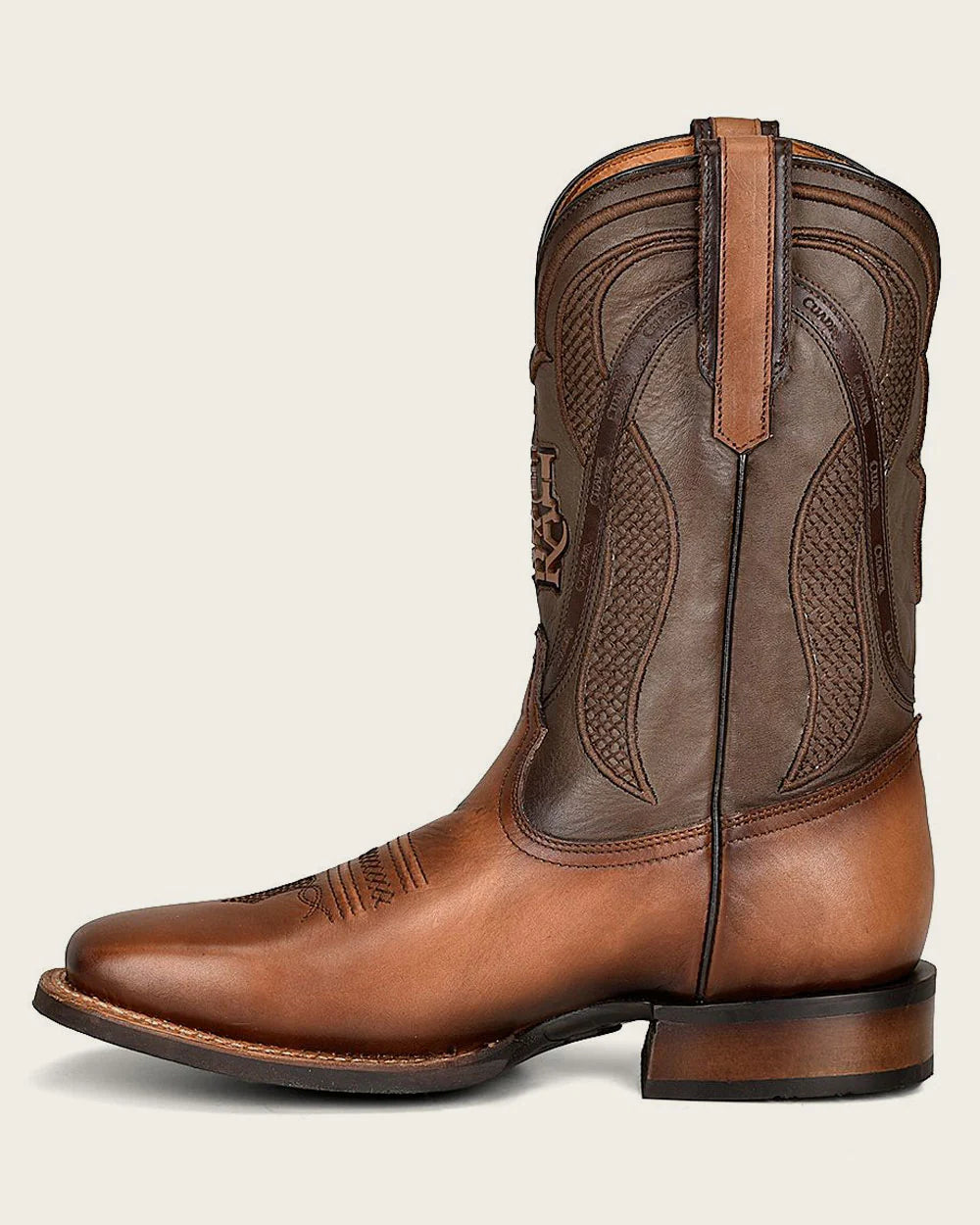 CUADRA  MENS  RODEO COWBOY HONEY BROWN LEATHER CU656