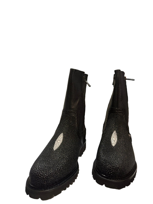 Fanco  Cuadra Black Stingray Boots Murray