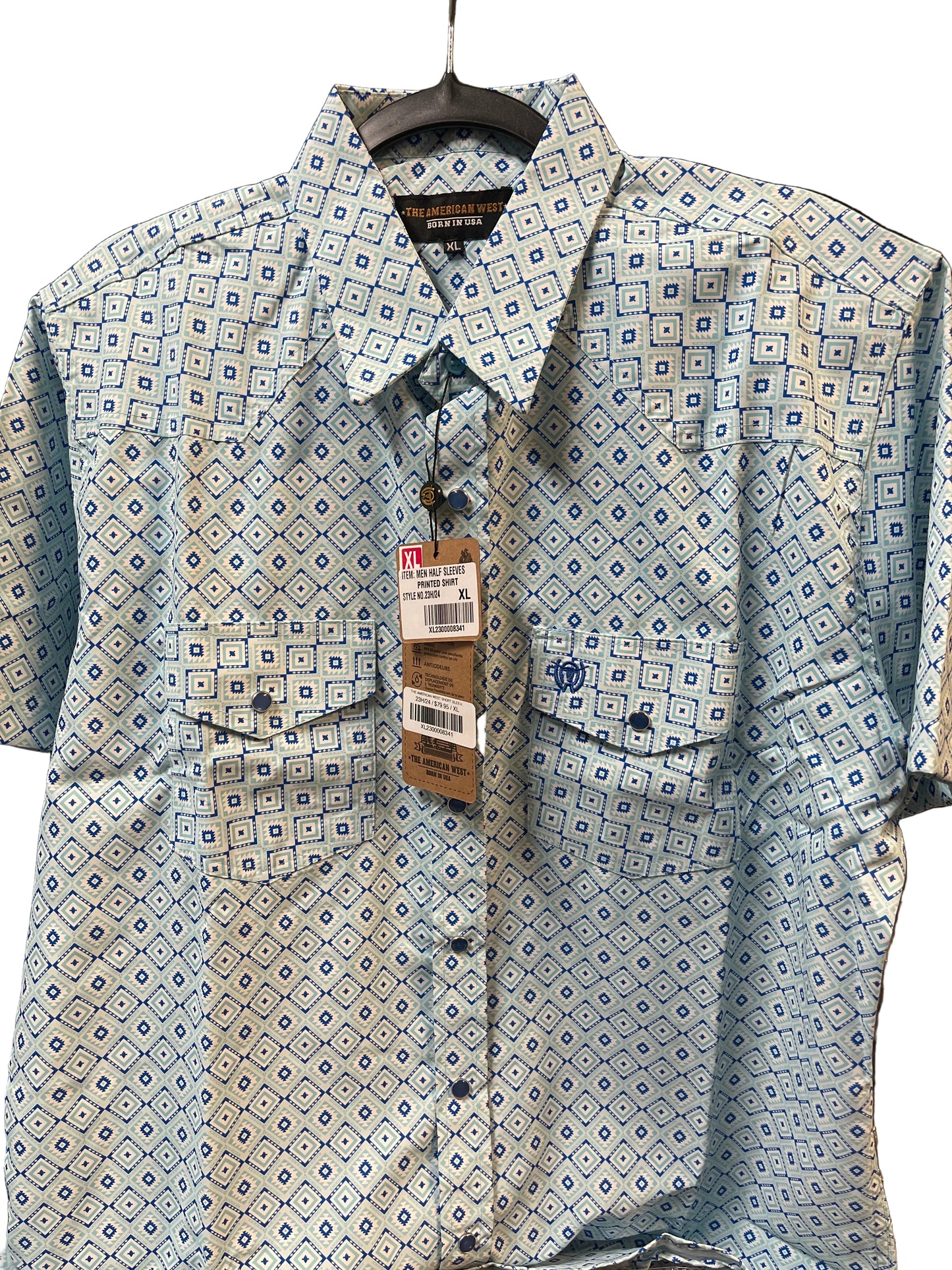 THE AMERICAN WEST SHORT SLEEVE PRINTED SHIRT