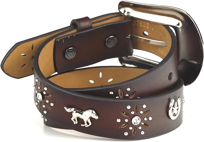 ARIAT Girl's Brown Leather Belt