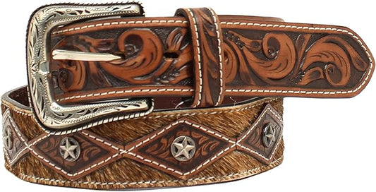 ARIAT MENS BELT HAIR A1039402
