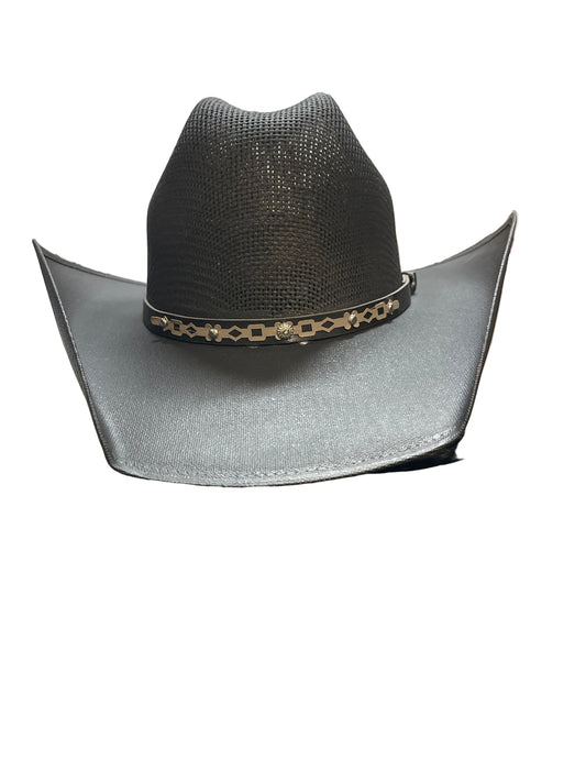 MENS HATS LONA STONE  BLACK ELASTIC