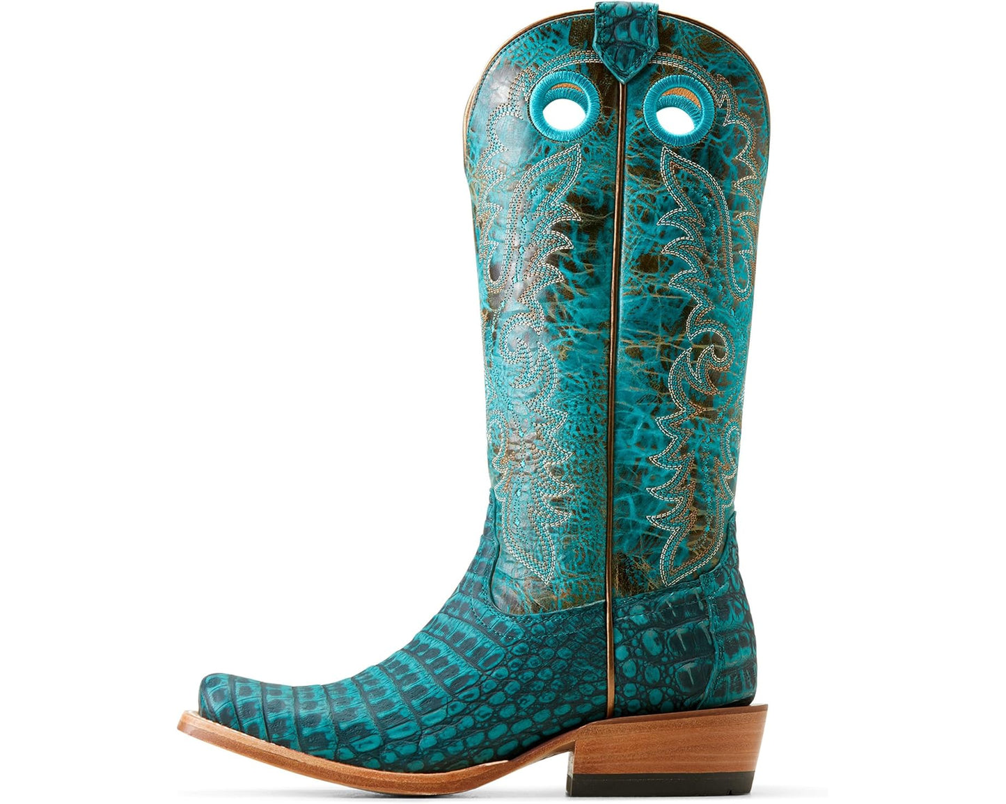 ARIAT WOMEN FUTURITY BOON TURQUOISE CAIMAN BOOTS