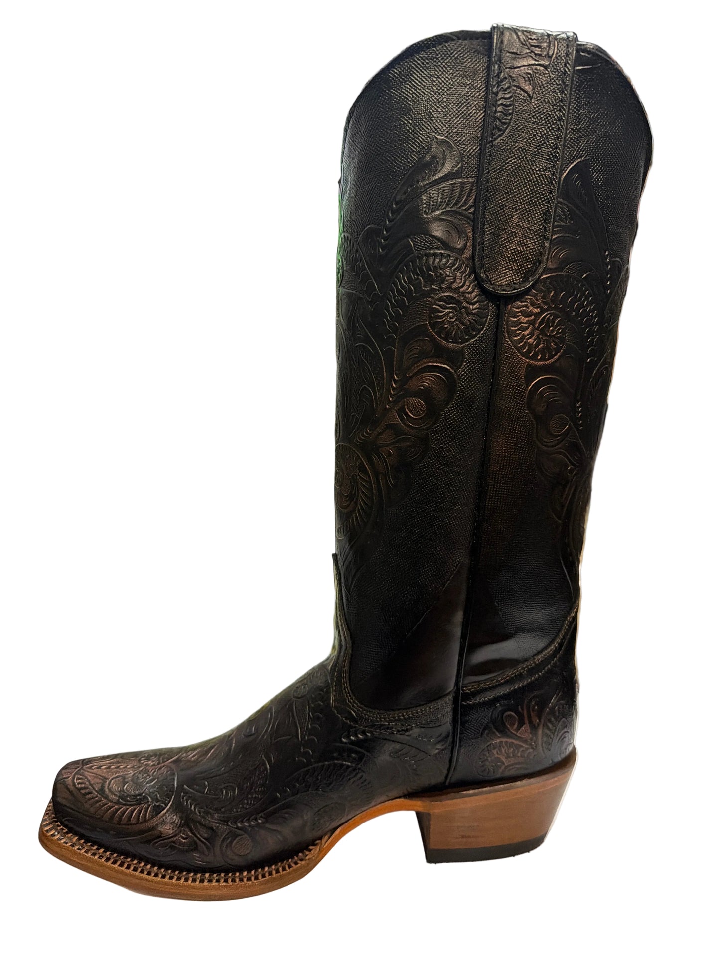 Tanner Mark Boots Womens  Handtool Print  Metallic Copper