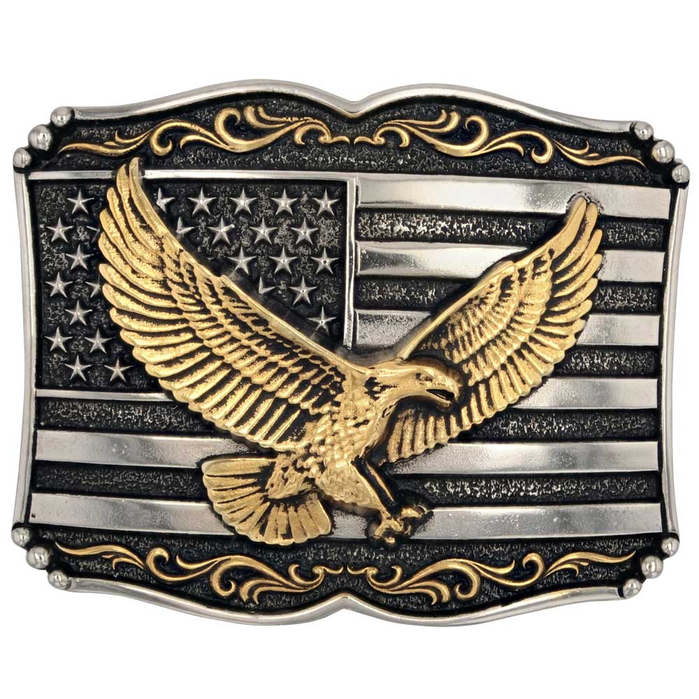 Montana Soaring Liberty Attitude Buckle