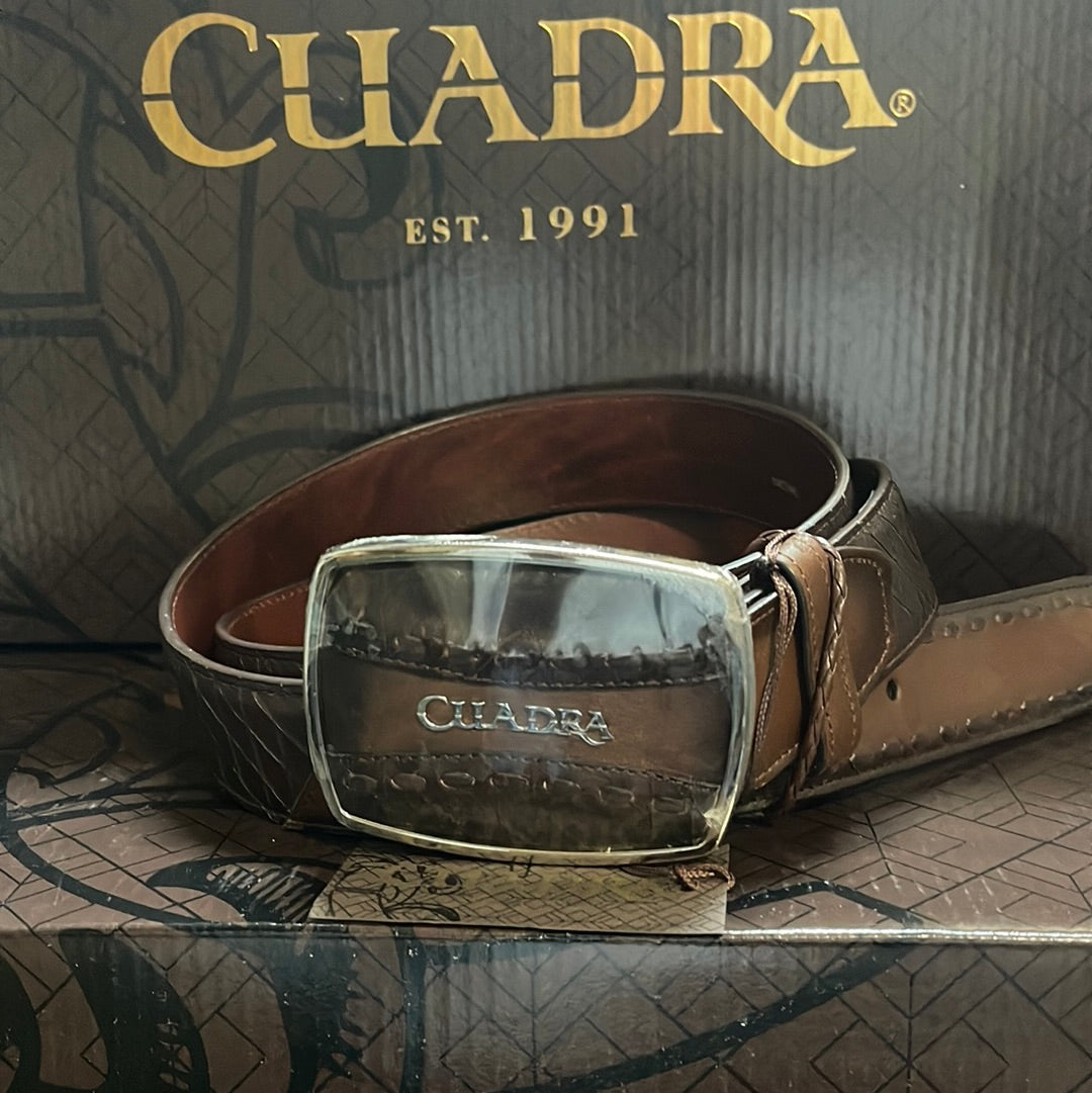 CUADRA BELT BROWN MENS  WOVEN