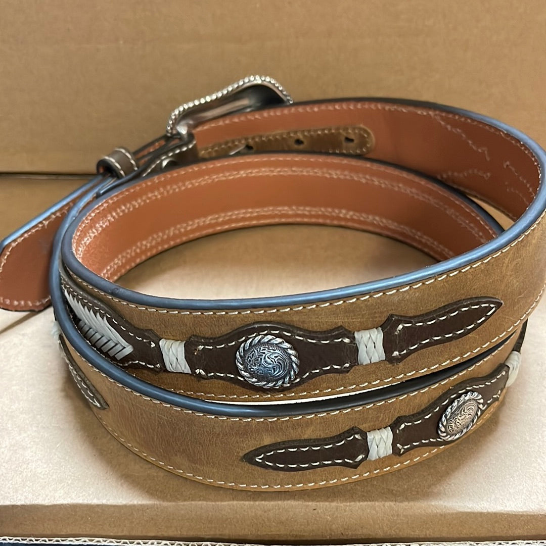 NOCONA BELT MENS BROWN