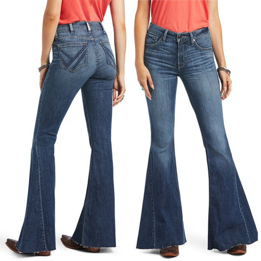 ARIAT R.E.A.L HIGH RISE FLARE CANADIAN Style