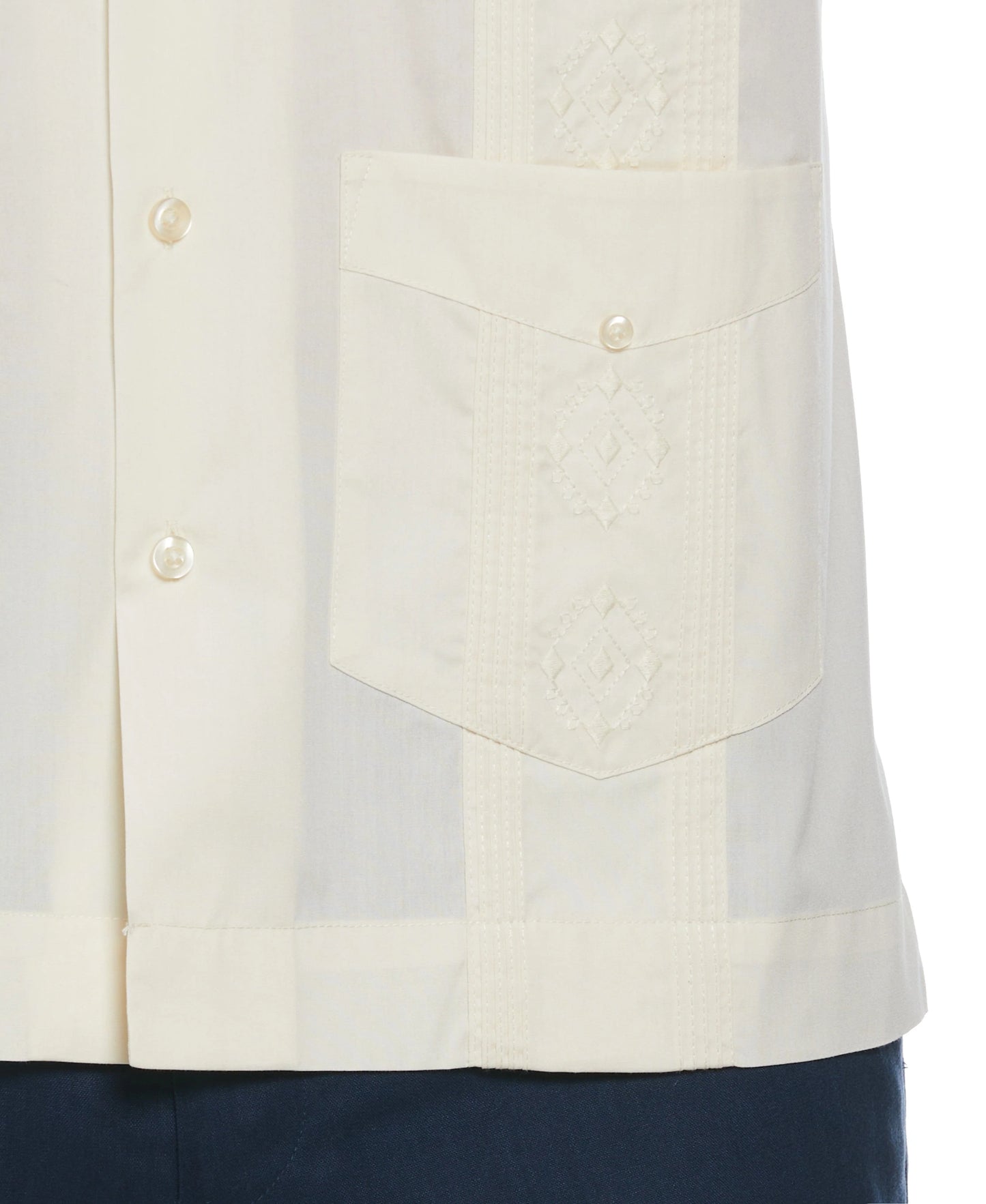 MENS  Classic Guayabera Shirt  Short sleeve