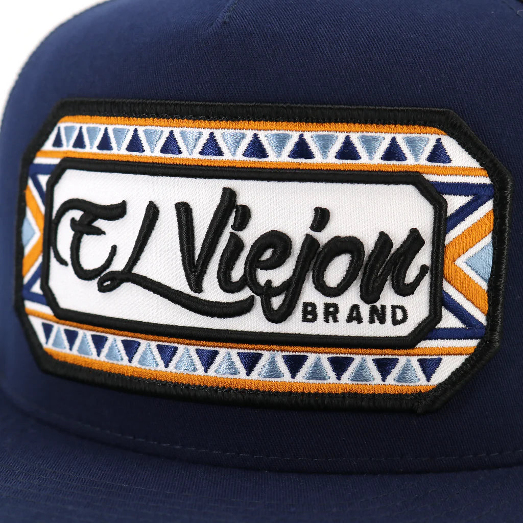 El Viejon Azteca Dark Navy/Black Cap