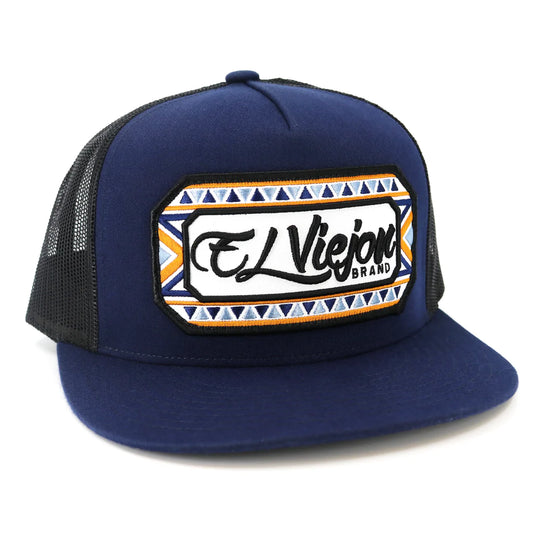 El Viejon Azteca Dark Navy/Black Cap