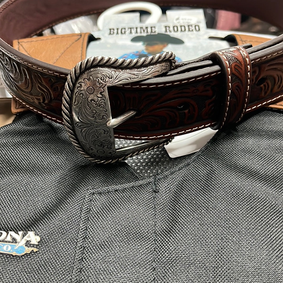 Nocona Tooled Leather Belt