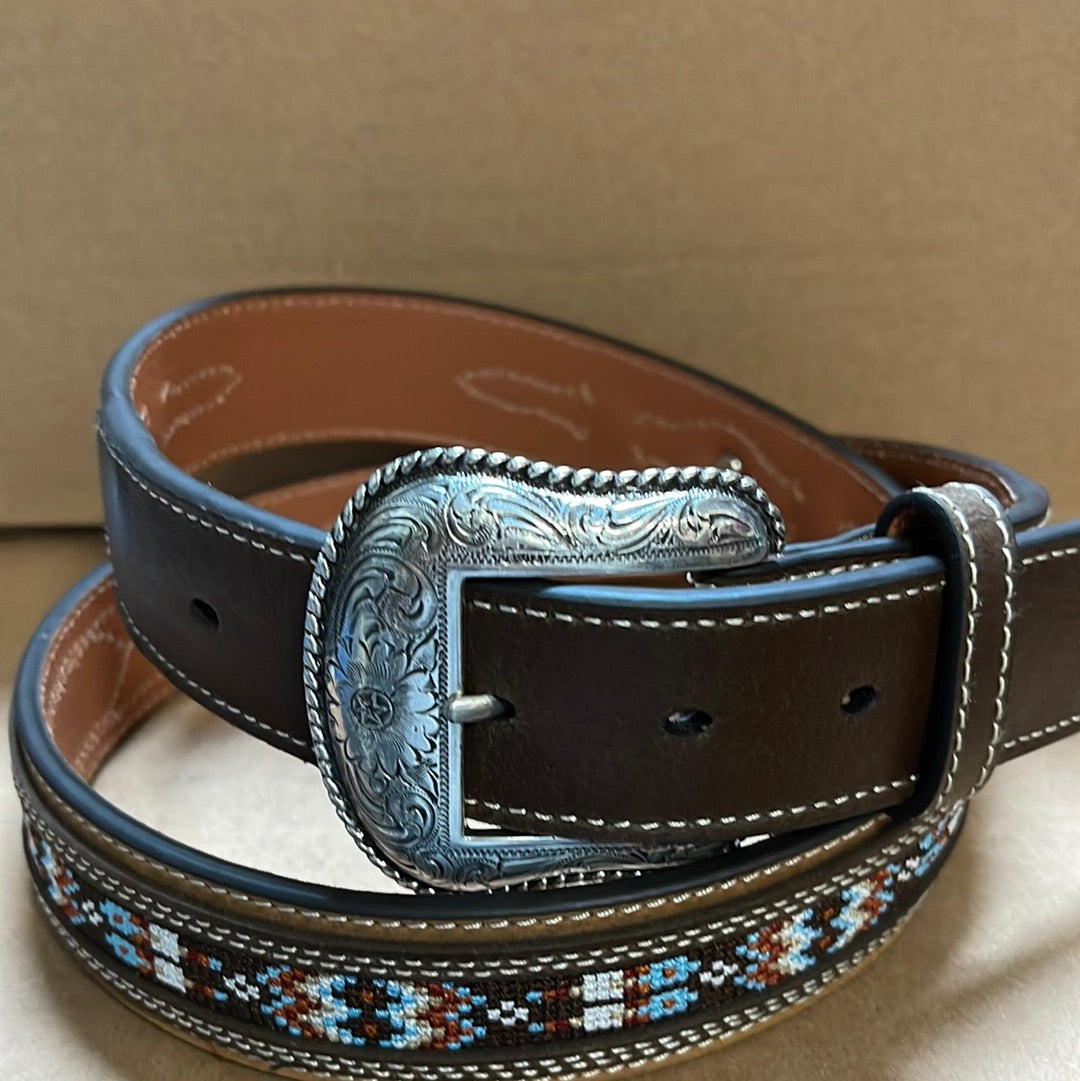 NOCONA BELT MENS BROWN