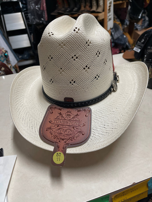 MENS HATS SOMBRERO RANCH FLOWER TOMBSTONE 30X F8.5 EL VIEJON