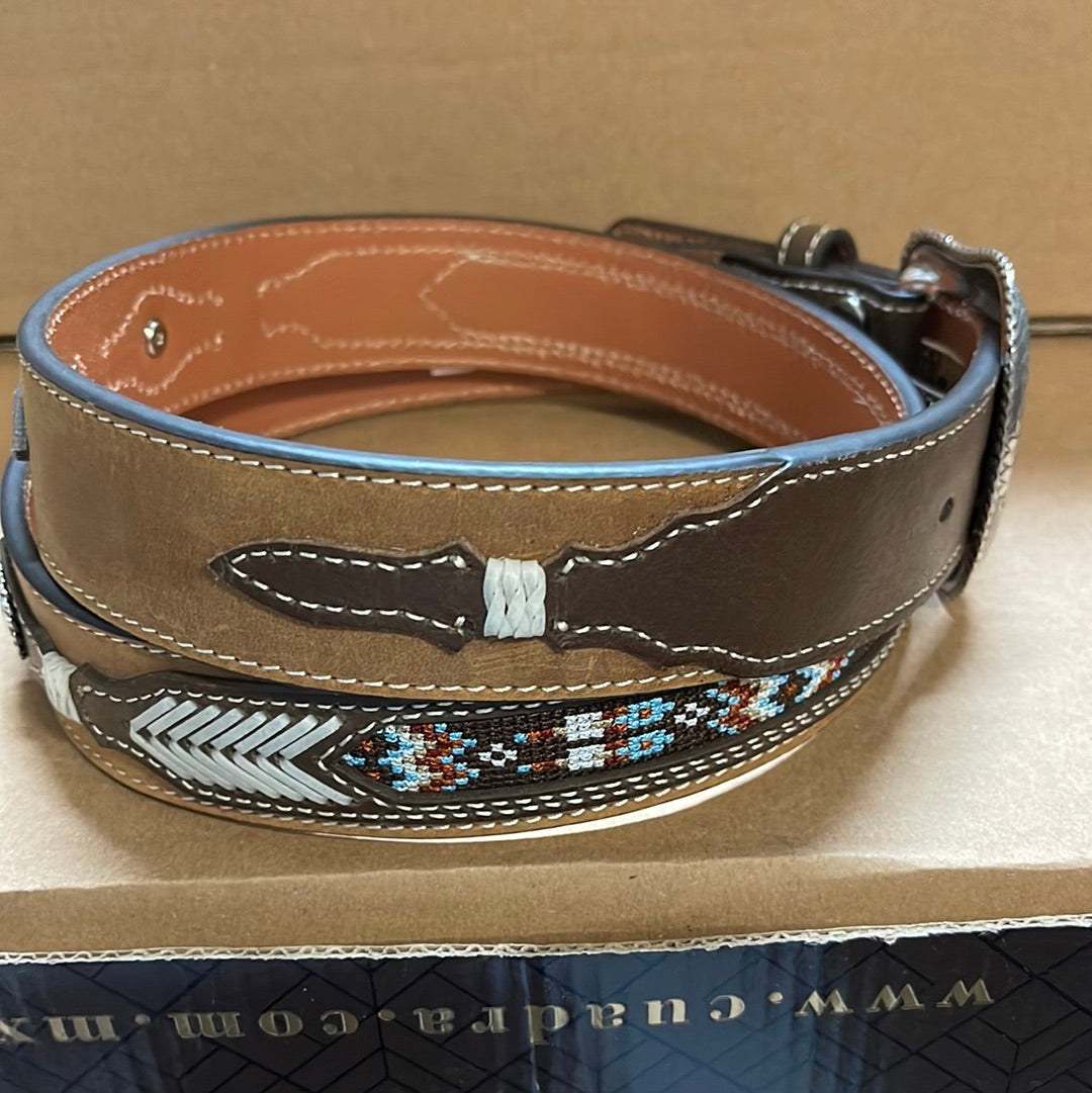 NOCONA BELT MENS BROWN