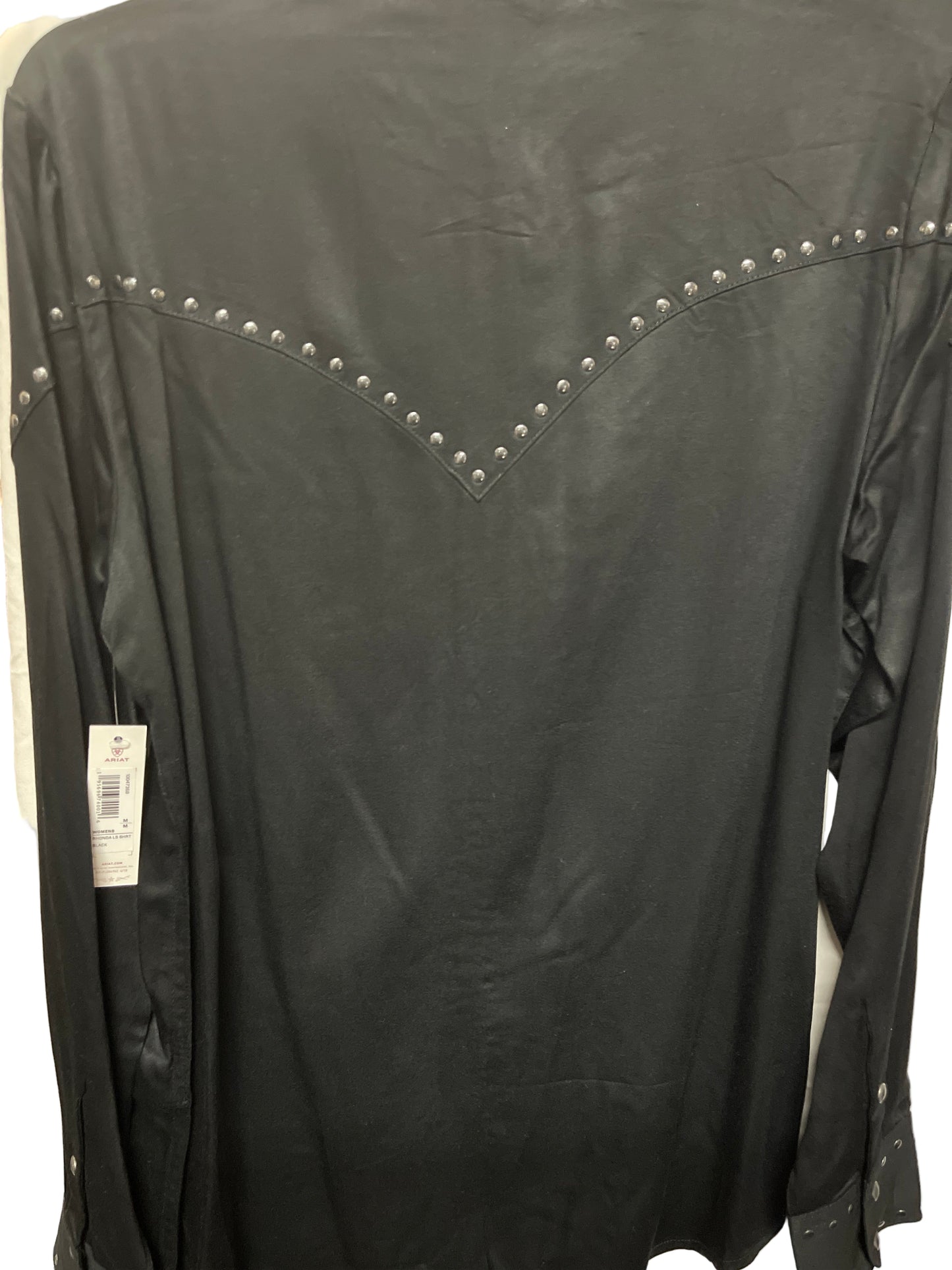 ARIAT WOMEN RHONDA LS SHRT BLACK 10047368