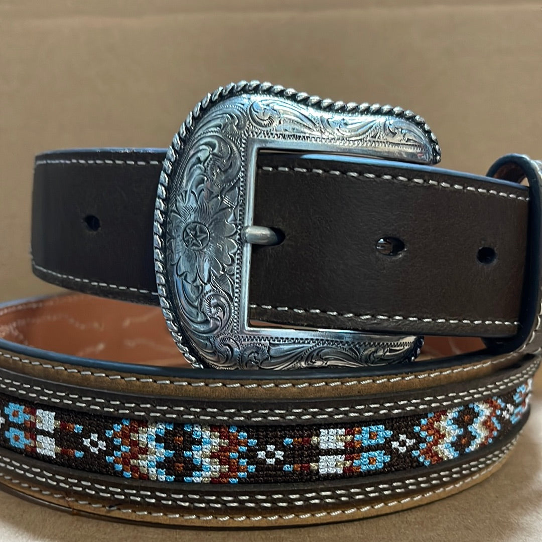 NOCONA BELT MENS BROWN