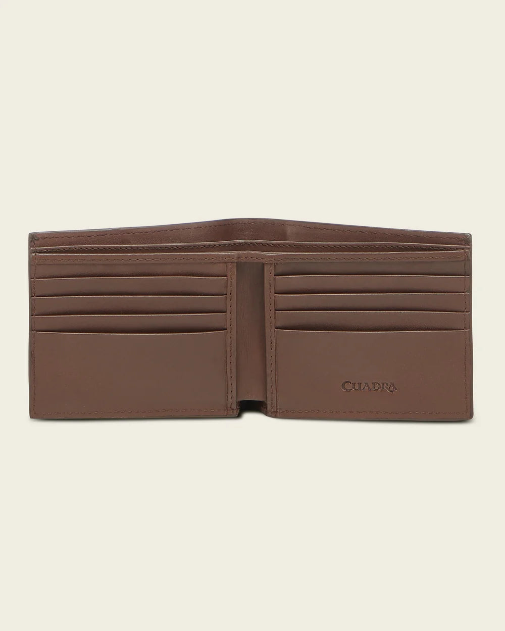 Men’s Honey Alligator Leather Wallet with Removable Card Holder