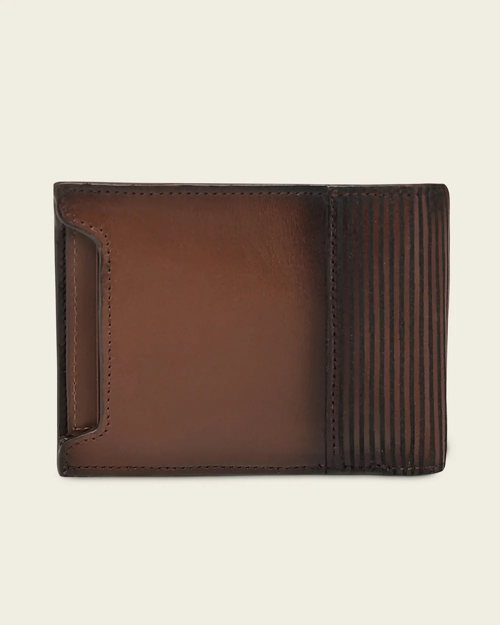 Men’s Honey Alligator Leather Wallet with Removable Card Holder