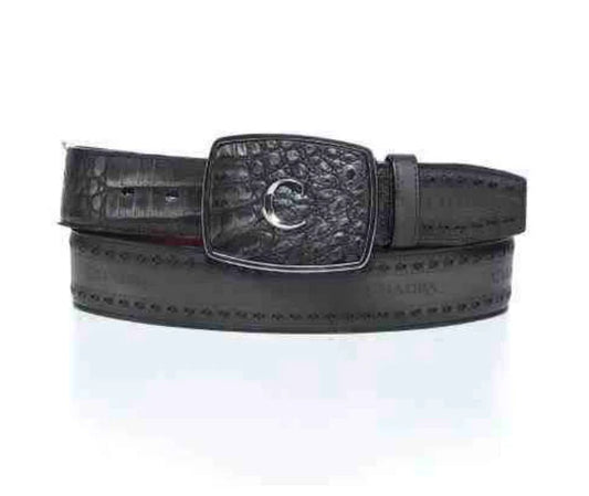 CUADRA Men's Caiman Belly Belt