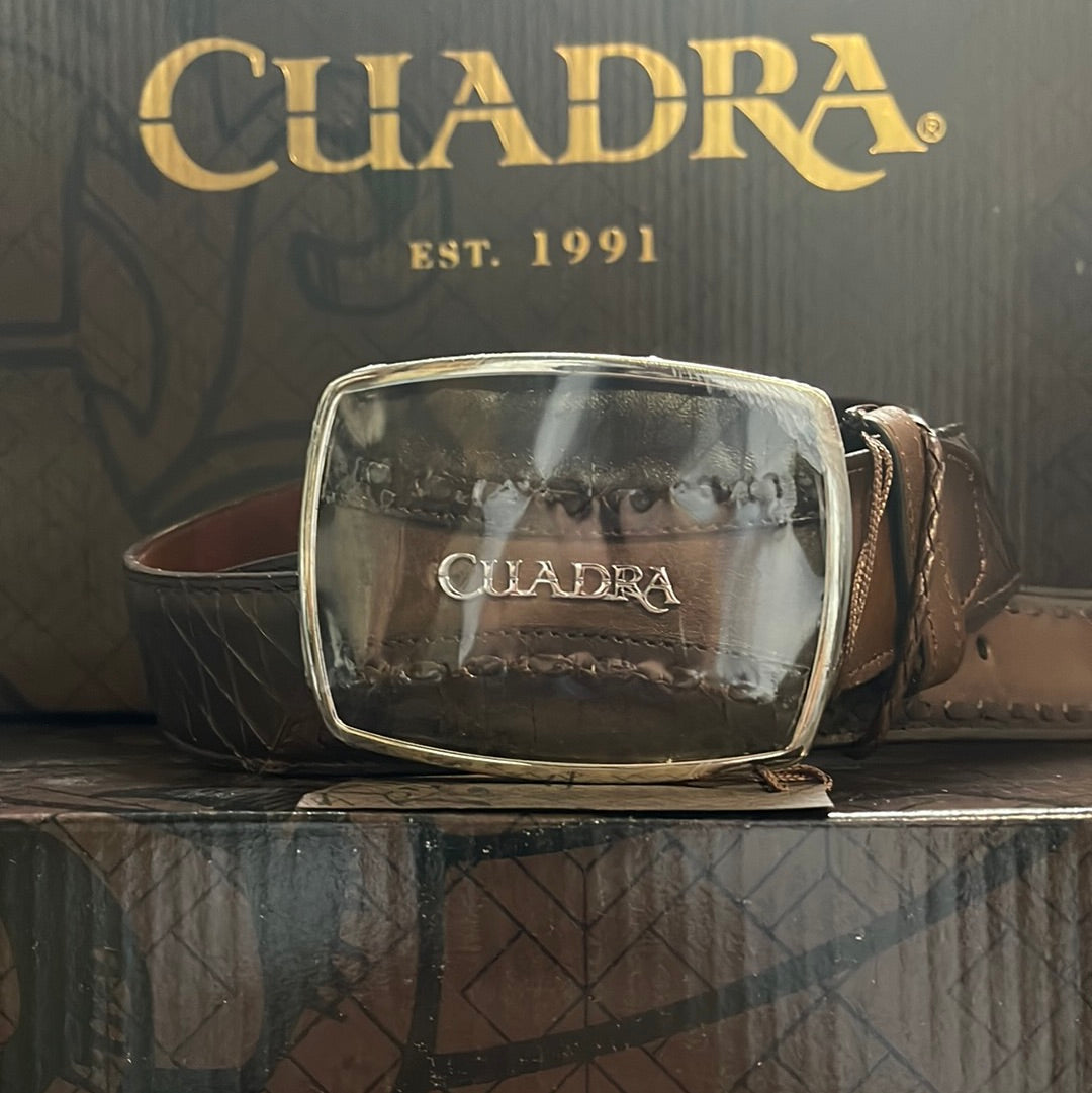 CUADRA BELT BROWN MENS  WOVEN