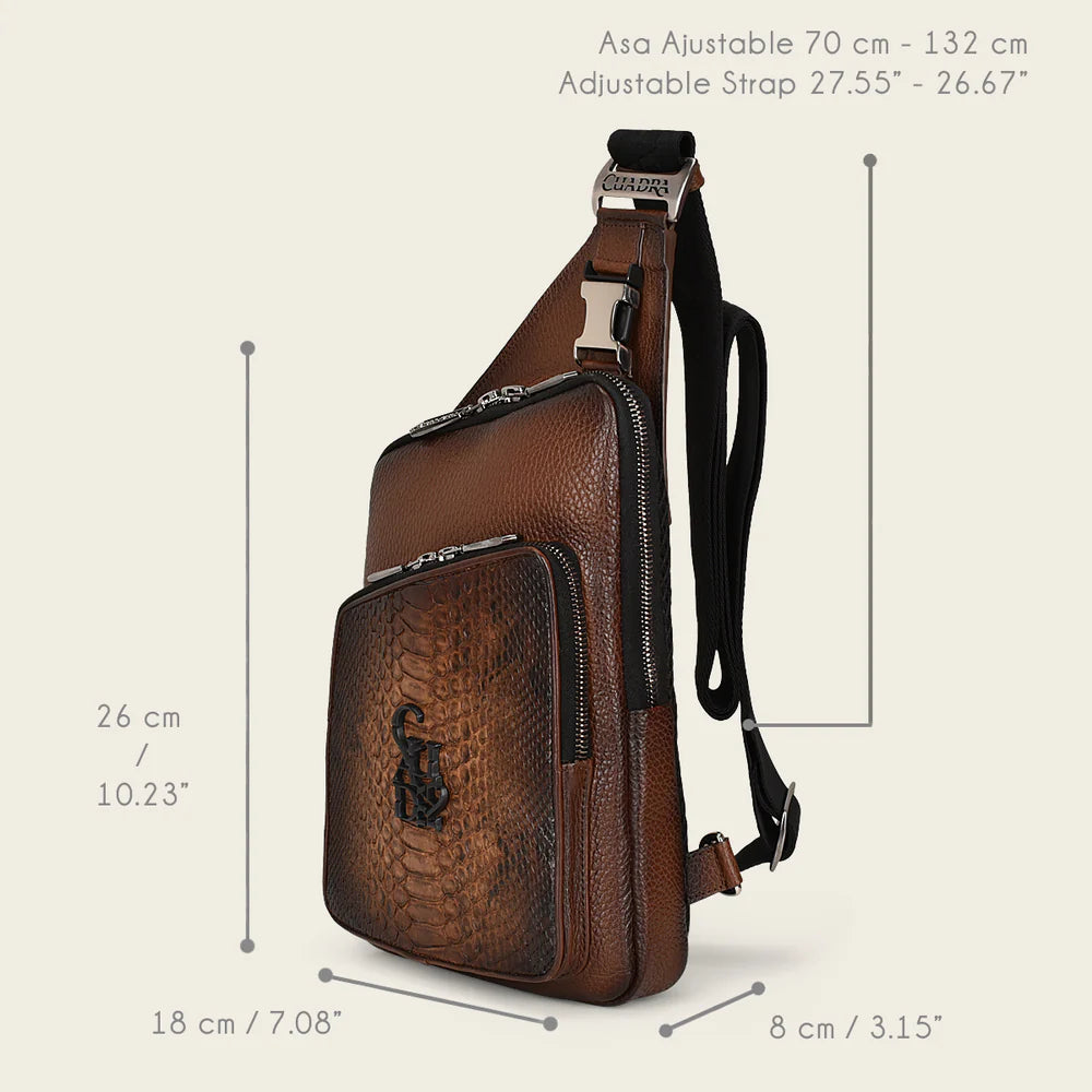Cuadra Mens Honey shoulder bag