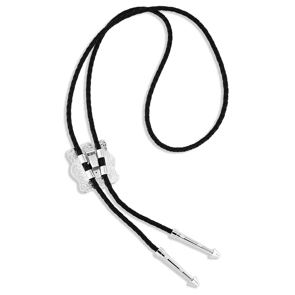 Montana Scalloped Square Bolo Tie