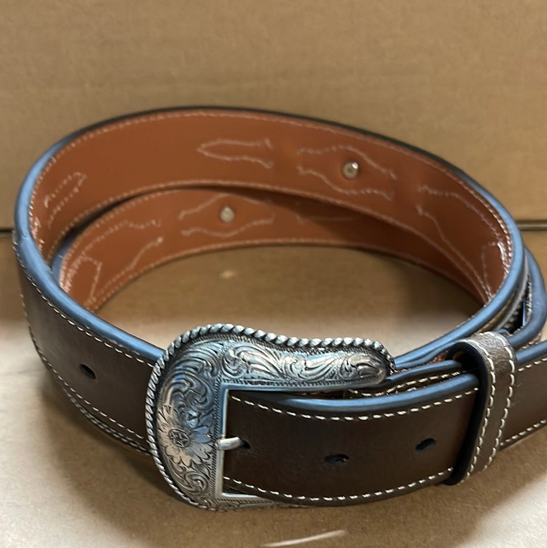 NOCONA BELT MENS BROWN